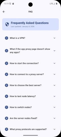 GoFly VPN,V2ray,Trojan,socket5 для Android — скриншот 5