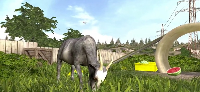 Goat Simulator+ для iOS — официальный трейлер
