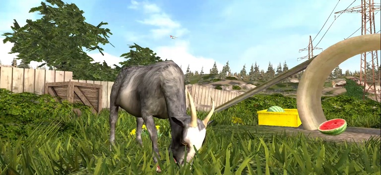 Goat Simulator: Pocket Edition для iOS — официальный трейлер