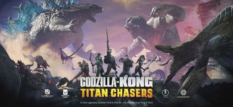 Обложка трейлера Godzilla x Kong: Titan Chasers