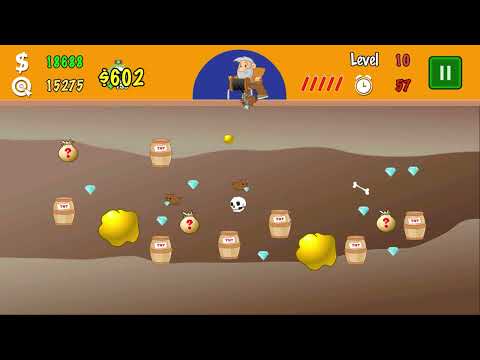 Gold Miner Classic: Gold Rush для Android — официальный трейлер