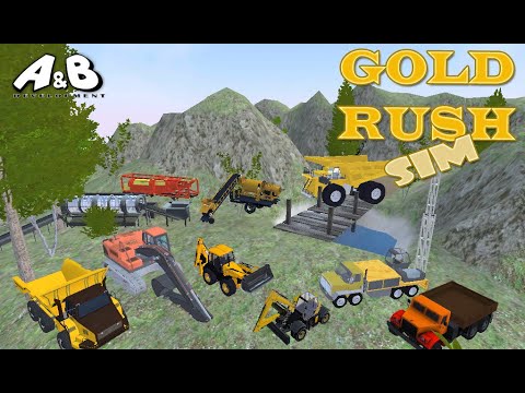 Gold Rush Sim — simulator game для Android — официальный трейлер
