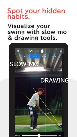 Golf Swing Viewer для Android — скриншот 1