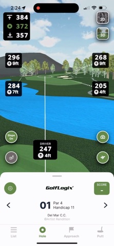 GolfLogix: 3D Golf GPS для iOS — официальный трейлер
