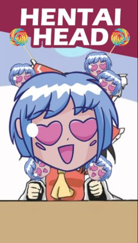Голова Хентай для Android — скриншот 1