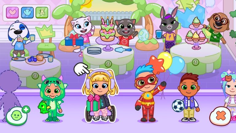 Говорящий Том и Друзья: мир для Android — скриншот 4