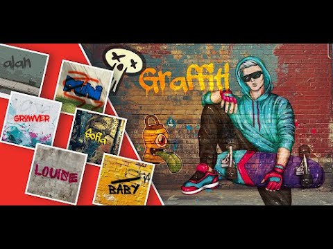 Graffiti Name Logo Maker для Android — официальный трейлер