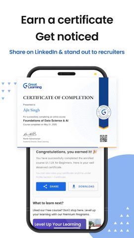 Great Learning: Online Courses для Android — скриншот 5
