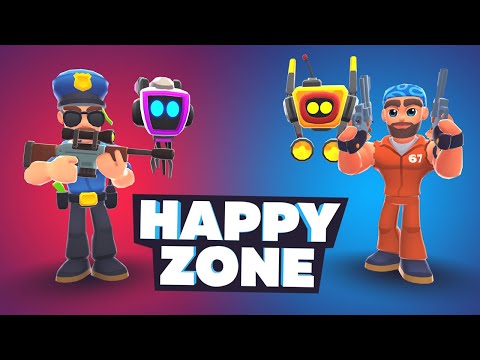 HAPPY ZONE — королевская битва для Android — официальный трейлер