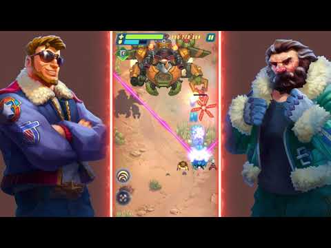 HAWK: Cамолеты стрелялки для Android — официальный трейлер