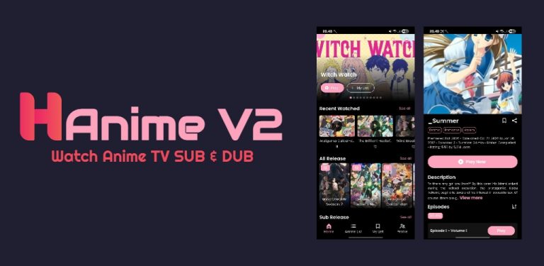 HAnime — Anime TV SUB & DUB для Android — скриншот 1