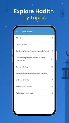 Hadith Collection (All in one) для Android — скриншот 5