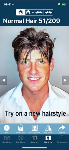 Hair and Beard Styles для iOS — официальный трейлер