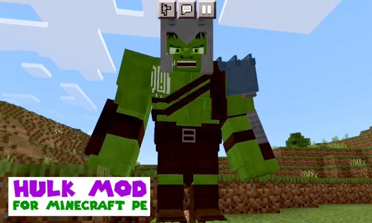 Халк Мод для Майнкрафт PE для Android — скриншот 3