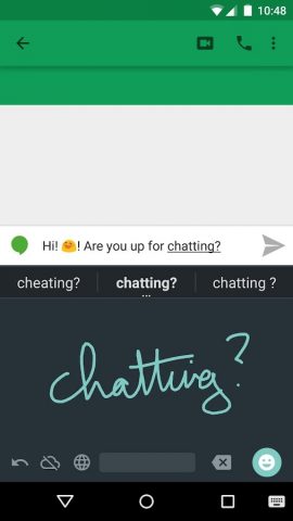 Handwriting Input для Android — скриншот 5