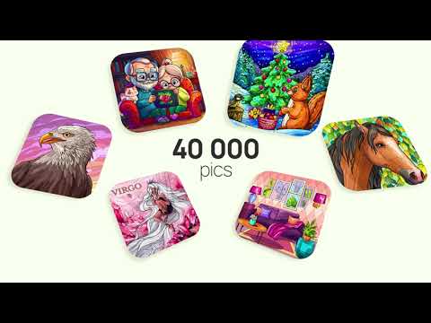 Happy Color® – игра раскраска — официальный трейлер