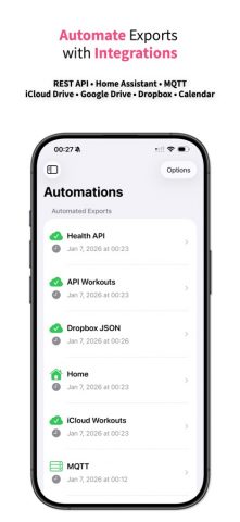 Health Auto Export — JSON+CSV для iOS — скриншот 2