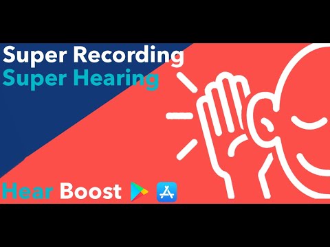 Hear Boost: Recording Ear Aid для Android — официальный трейлер