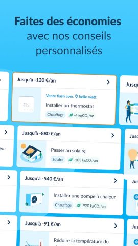 Hello Watt Suivi Conso Énergie для Android — скриншот 5