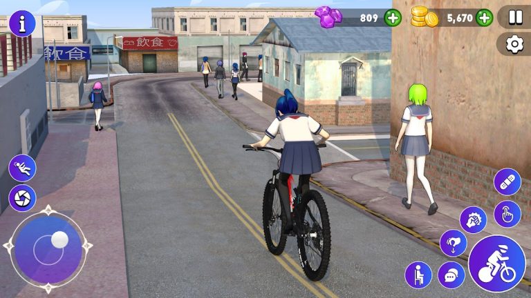 High School Love Sim Life Game для Android — скриншот 5