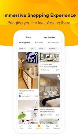 Homary для Android — скриншот 3