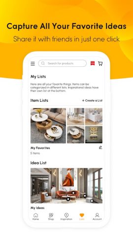 Homary для Android — скриншот 4