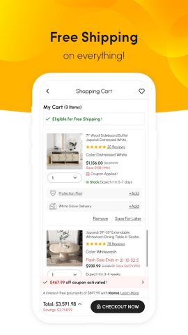 Homary для Android — скриншот 5