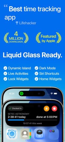 Hours Tracker: Time Tracking для iOS — скриншот 4