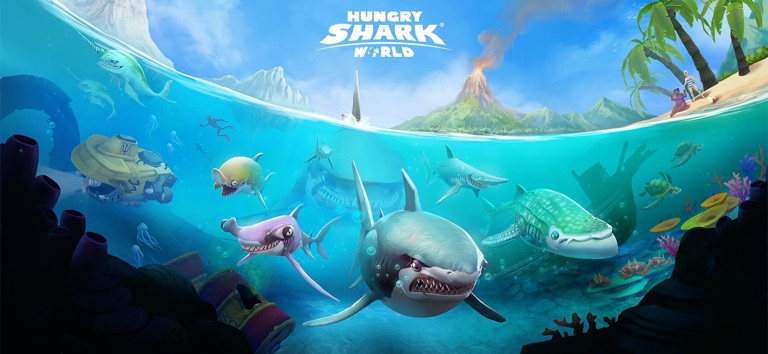 Hungry Shark World для iOS — официальный трейлер