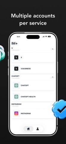 IM+ Instant Messenger для iOS — скриншот 4