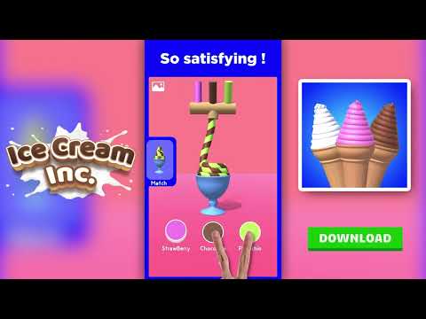 Ice Cream Inc. ASMR, DIY Games для Android — официальный трейлер