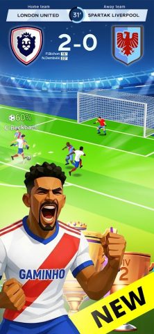 Idle Eleven — Football tycoon для Android — скриншот 1