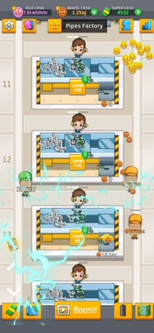 Idle Factory Tycoon для iOS — официальный трейлер