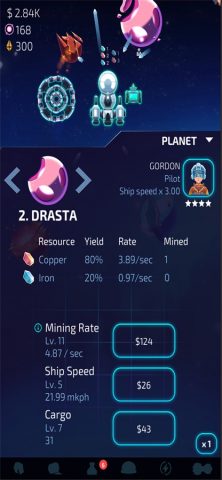 Idle Planet Miner для iOS — скриншот 3