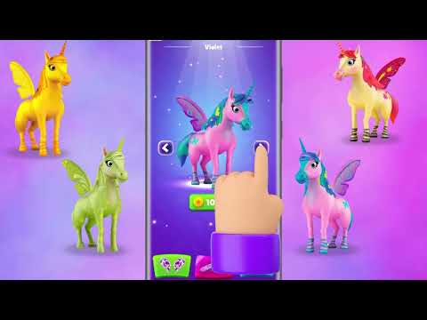 Игра Бег Единорог: Бегать Игра для Android — официальный трейлер