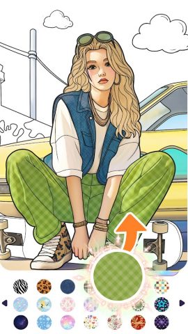 Игра Принцессы: Раскраска для Android — скриншот 4