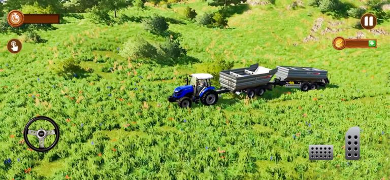 Игра Трактор Симулятор Фермера для iOS — скриншот 1