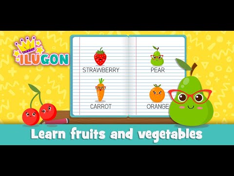 Игра для малышей фрукты 3 лет для Android — официальный трейлер