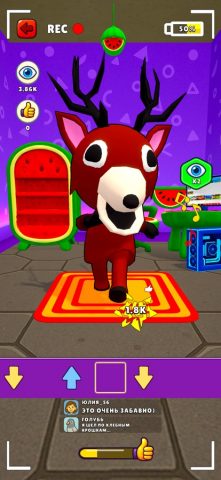 Игра про Спагетти 3D для iOS — скриншот 1