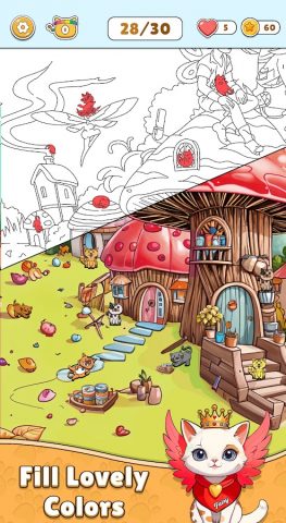 Игры «Найди кошку» для Android — скриншот 2