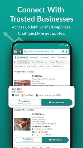 IndiaMART B2B Marketplace App для Android — скриншот 3