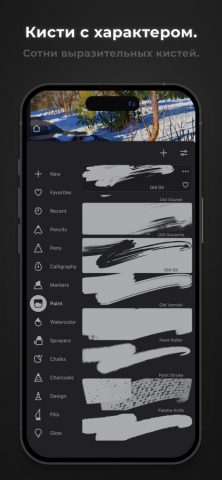 Infinite Painter для iOS — скриншот 2