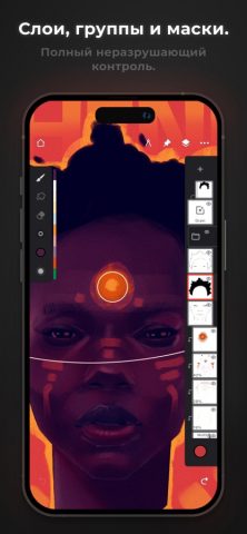 Infinite Painter для iOS — скриншот 3