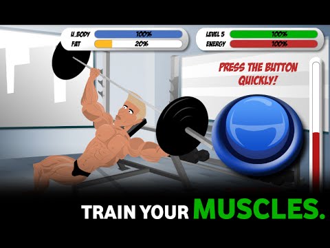Iron Muscle bodybuilding game для Android — официальный трейлер