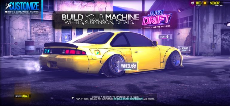 Just Drift для Android — скриншот 1