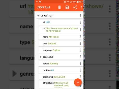 JSON & XML Tool — JSON Editor для Android — официальный трейлер