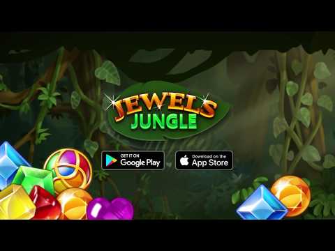 Jewels Jungle : Match 3 Puzzle для Android — официальный трейлер