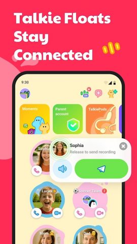JusTalk Kids Messenger для Android — скриншот 3