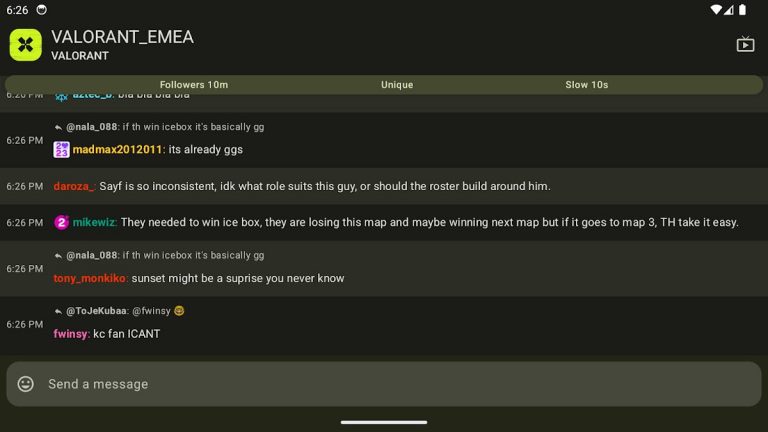 Just Chatting для Android — скриншот 5