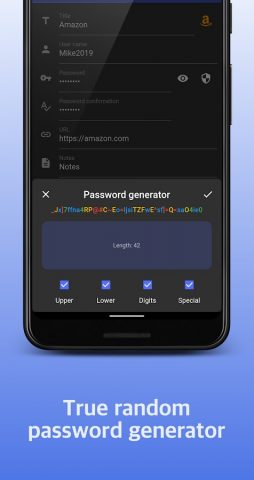 KPass: password manager для Android — скриншот 3